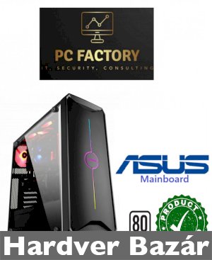 PC FACTORY BRAND 04 (ASUS ALAPLAP/I5 10400F/16GB DDR4/480GB SSD/RTX 3060 12GB GDDR6) eladó