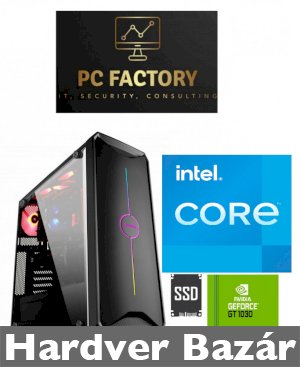 PC FACTORY INTEL_11.GEN_07(INTEL CORE I5-10400F/16GB DDR4/480GB SSD/GT1030 2G) eladó
