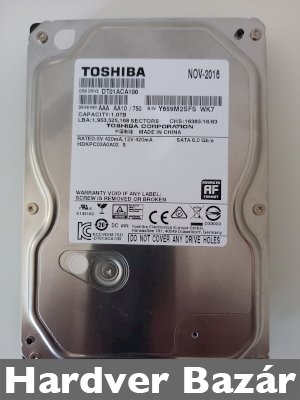 Toshiba 1TB HDD eladó eladó