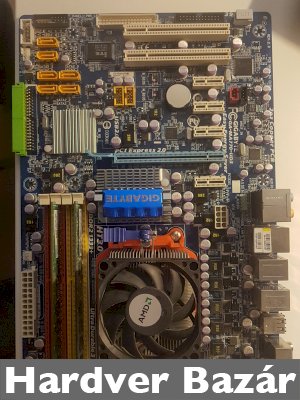 Eladó Gigabyte MA770-UD3 + AMD Athlon II X4 630 + 4GB RAM eladó
