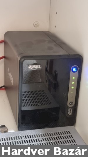 NAS - Zyxel NSA 325 V2 - +2 HDD-s + USB 3.0 port eladó