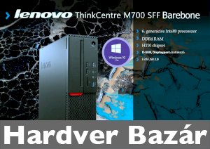 Lenovo M700 SFF BAREBONE - Gépalap Intel 6.gen- Windows 10 eladó