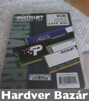 Patriot DDR4, 2400 MHz 8GB Dual kit, RAM eladó.  eladó