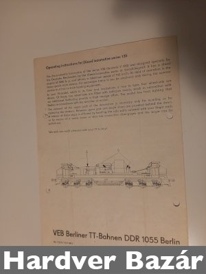 BTTB  modellvasút mozdony eladó (BR130) eladó