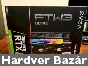 EVGA GeForce RTX 3090 FTW3 Ultra Gaming, 24GB GDDR6X eladó